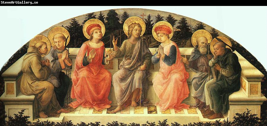 Fra Filippo Lippi Seven Saints